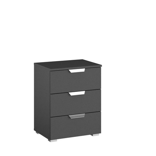 Aditio 3 Drawer Bedside Table