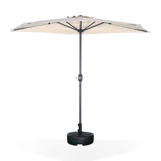 2.5m Round Half Parasol For Balcony