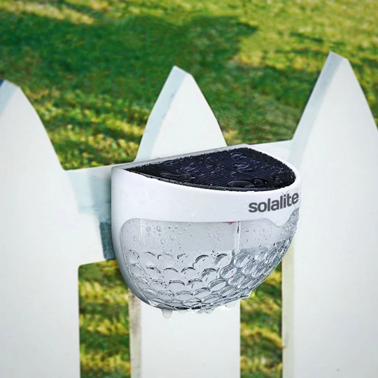 45Cm H Solar Powered Integrated LED Outdoor Bulkhead Light