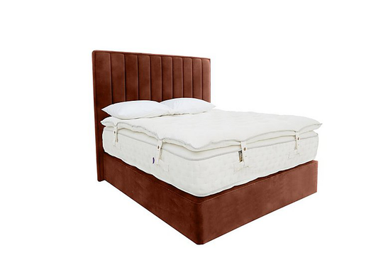 Harrison Spinks - Yorkshire 40,000 Divan Set - Double - Brown