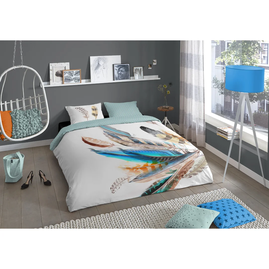 Bed linen 135x200+1-80x80 Good Morning No.30075 Multi