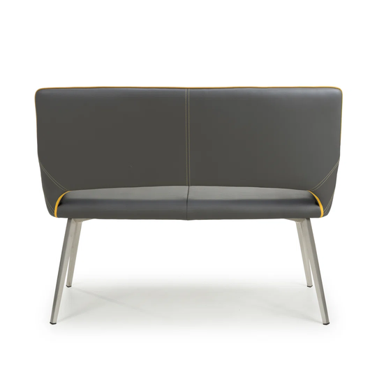 Abrienne Faux Leather Bench