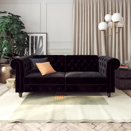 Dallas 3 Seater Chesterfield Sofa Bed