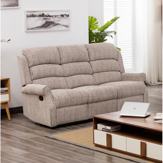 Drancy 3 Seater Reclining Sofa