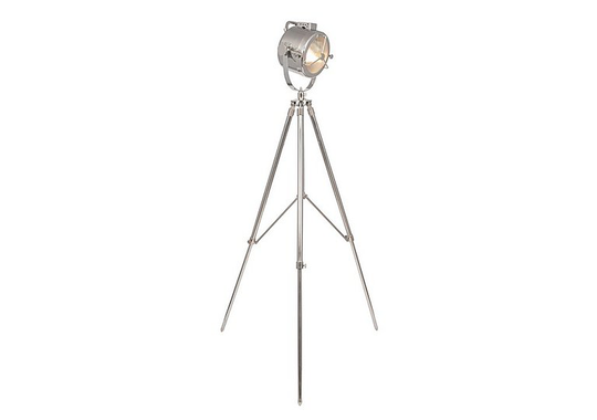 Marine Nickel Floor Lamp