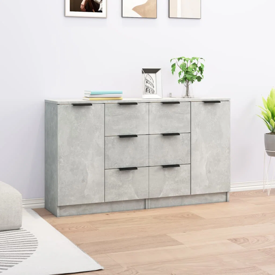 Rungata 120Cm Wide 6 Drawer Sideboard