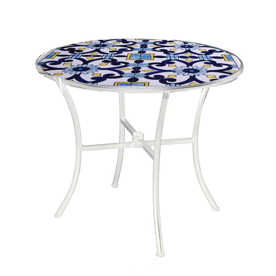 Hopson Round 90Cm L Outdoor Dining Table