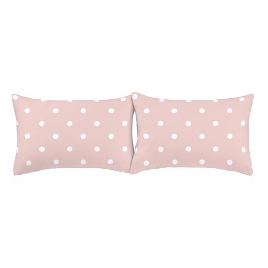 Brushed Spot Pillow Cases With Envelope Closure