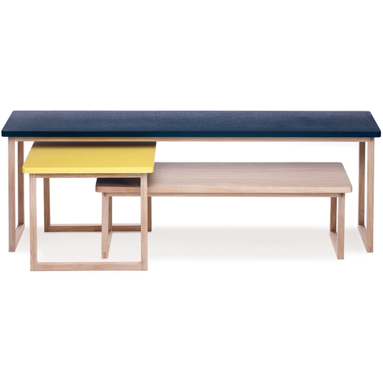 Riner 3 Piece Coffee Table Set