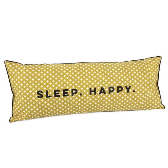 Sleep Happy King Geometric 50.8cm Bolster Cushion Pillow