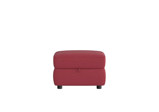 Relax Station Revive Fabric Storage Footstool - Red