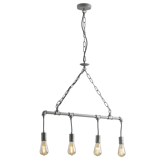 Mock 4 - Light Kichen Island Bulb Pendant