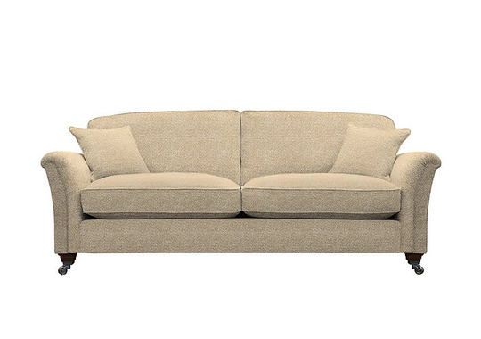 Parker Knoll - Devonshire Grand Classic Back Fabric Sofa - Blue