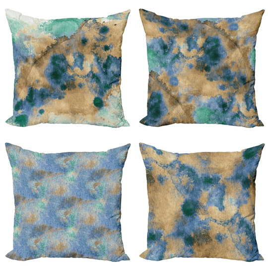 Indy-Rose Indoor/Outdoor Abstract Square Scatter Cushion Cover