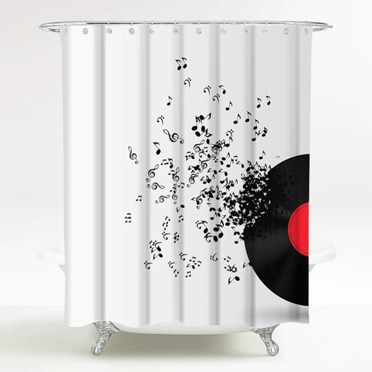 Play Music Shower Curtain