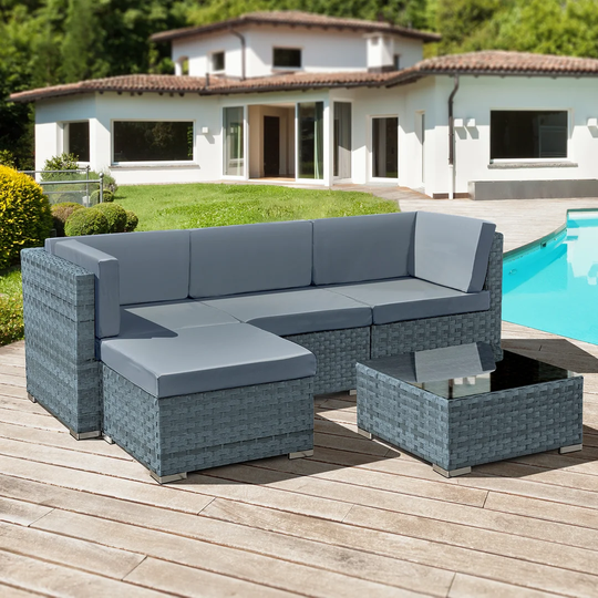 Danaly 4 - Person Seating Group with Cushions