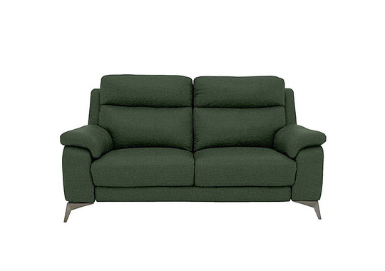 Missouri 2 Seater Fabric Sofa - Green