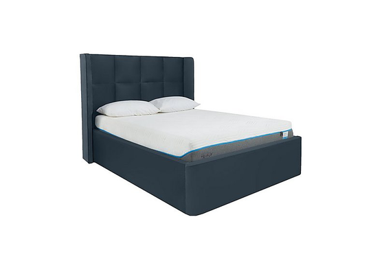 Shiva Bed Frame - Super King - Blue