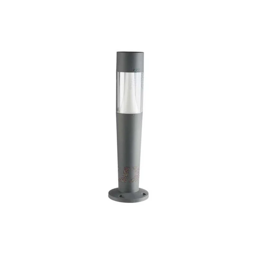 Harlen Black Integrated LED Bollard Light