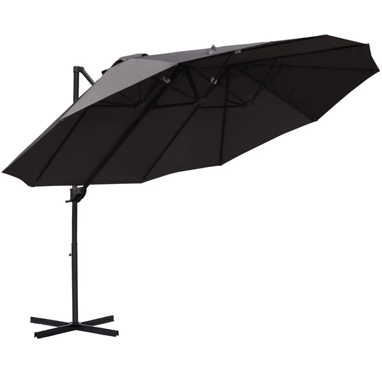 Cristina 4.6m Traditional Parasol