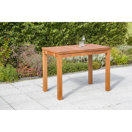 Bouziane Wooden Dining Table with Drying Rack