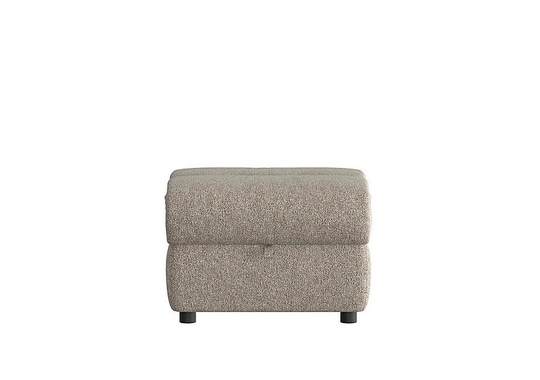 Link Fabric Footstool - Beige