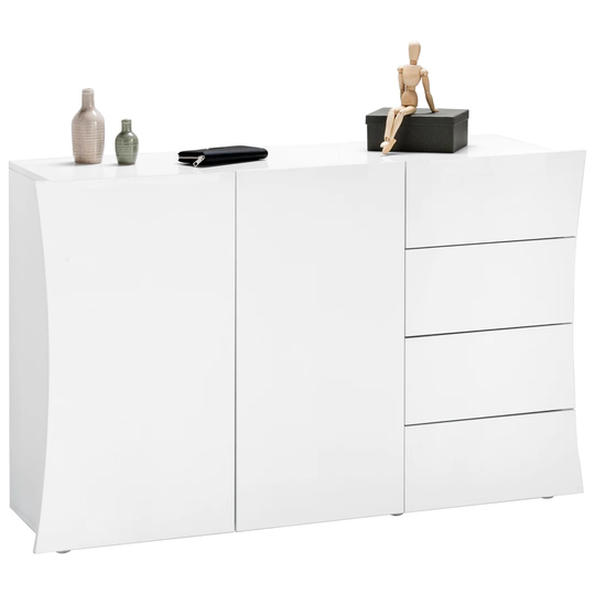 Kimbolton 124 Cm Wide 4 Drawer Sideboard