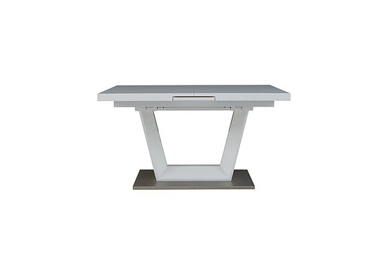 Bianco Small Extending Dining Table - White