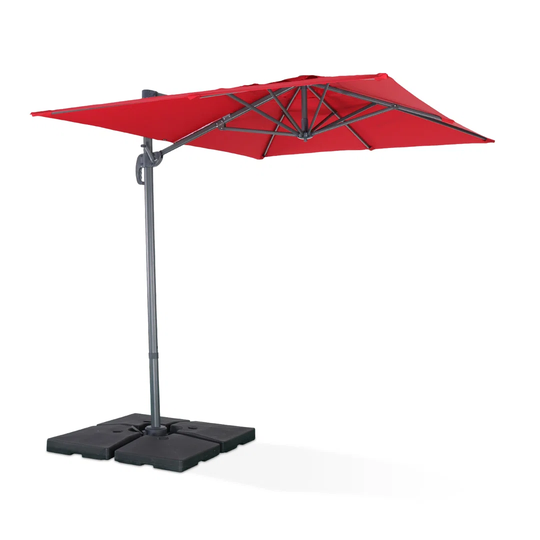 2x3m Rectangular Cantilever Parasol