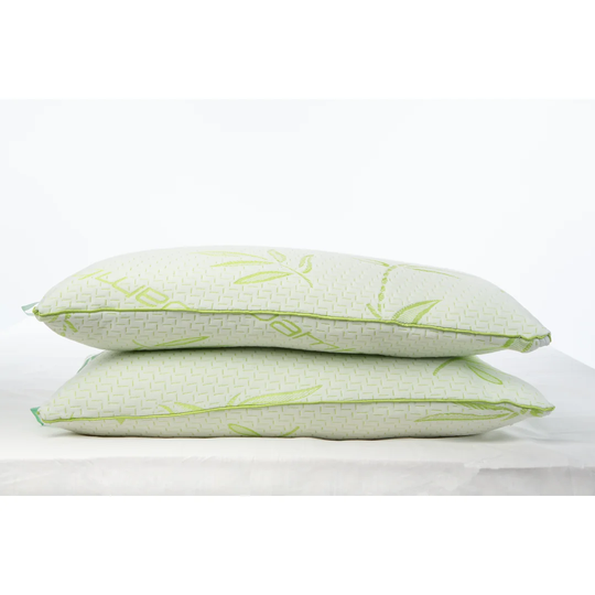 Rayon From Bamboo Memory Foam Pillow Pair
