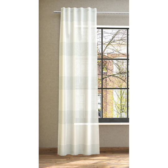 Alesi Slot Top Semi-Sheer Curtain