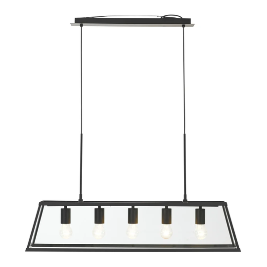 Giannini 5 - Light Kitchen Island Linear Pendant