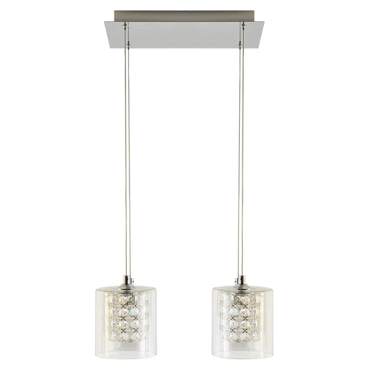 Goldmann 4 - Light Kitchen Island Cylinder Pendant