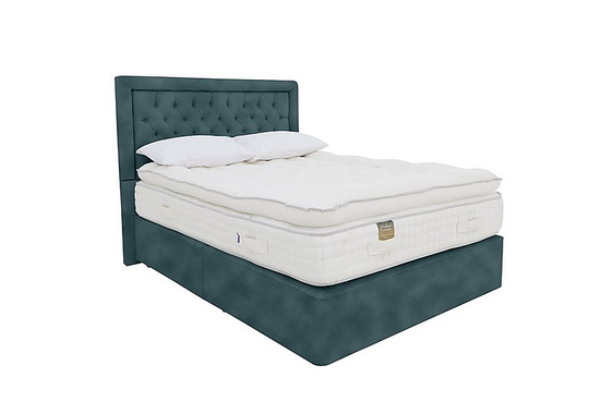 Harrison Spinks - Yorkshire 20,000 Pillow Top Divan Set - Double - Blue