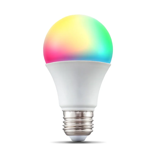 B.K.Light LED Smart Bulb Wifi Lamp Dimmable RGB CCT Bulb E27 Alexa Google 9W