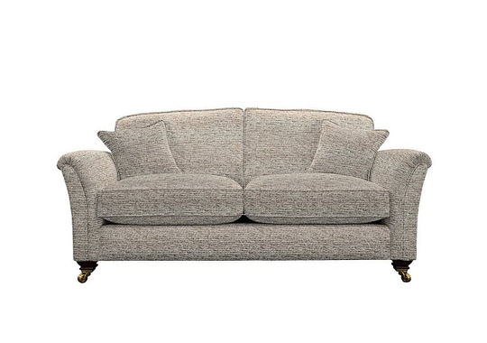 Parker Knoll - Devonshire Large 2 Seater Classic Back Fabric Sofa - Blue