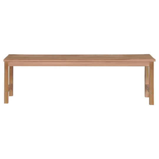 Biwabik Teak Bench