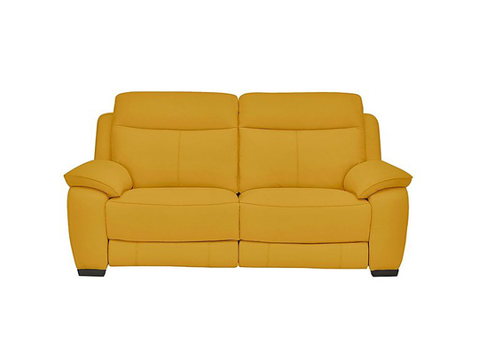Starlight Express 2 Seater Leather Recliner Sofa with Power Headrests- World of Leather