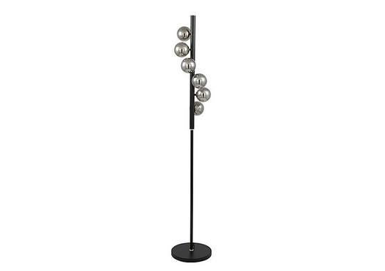 Blair Smoke Black Floor Lamp