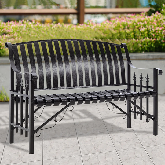 Haugen Iron Park Bench