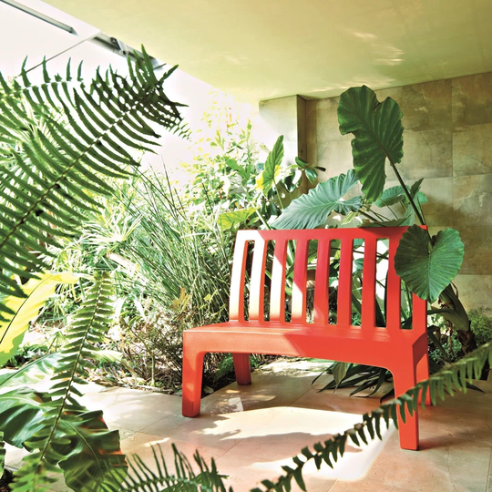 Josiaah Resin Traditional Bench