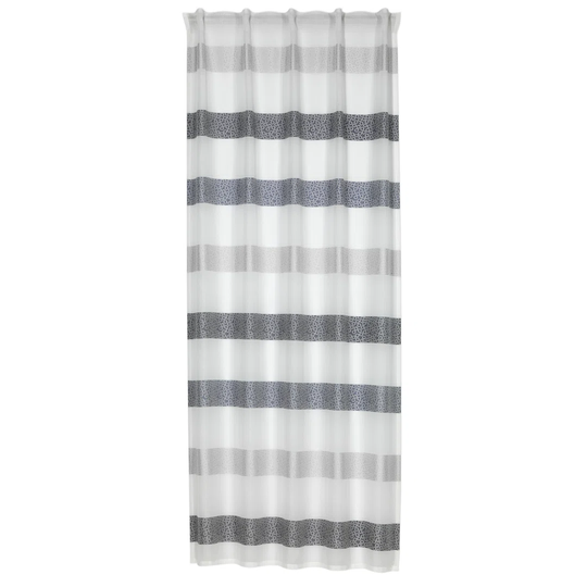 Gurjaap Looped Semi Sheer Single Curtain