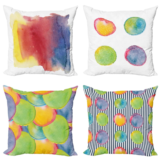 Ignotas Indoor/Outdoor Geometric Square Scatter Cushion Cover