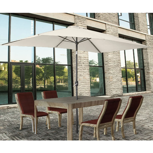 Pittman 3m x 2 m Rectangular Traditional Parasol
