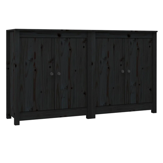 Poole 70Cm Wide Pine Solid Wood Sideboard
