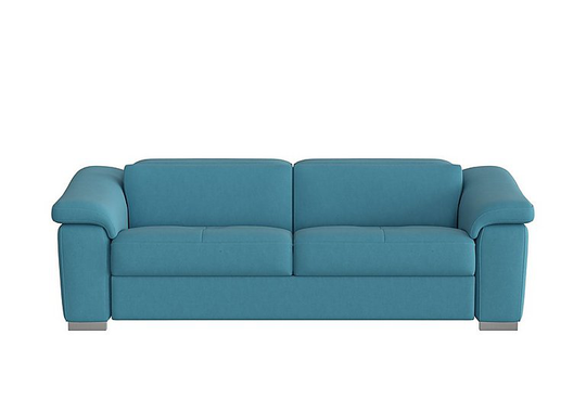 Nicoletti - Galileo 3 Seater Fabric Sofa - Blue