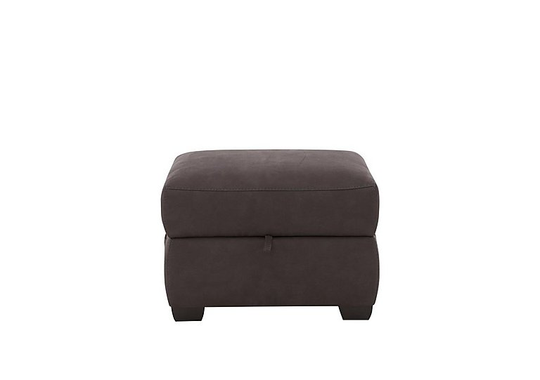 Optimus Fabric Storage Footstool - Grey