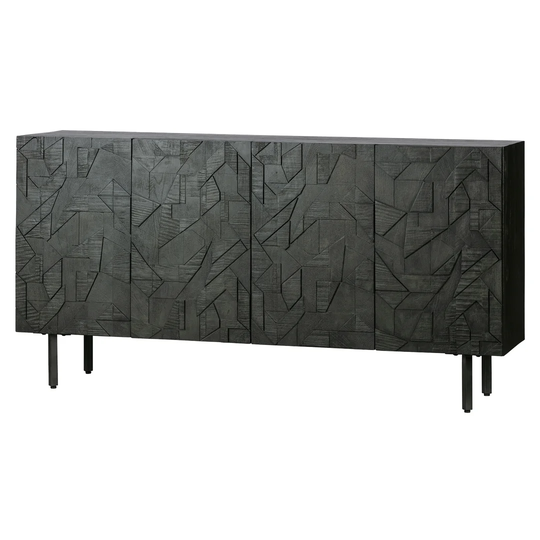 160 Cm Wide Mango Solid Wood Sideboard