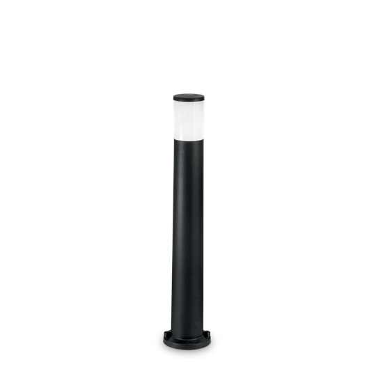 Amelia Black Metal Bollard Light