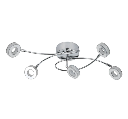 Vinola 5-Light 68cm LED Integrated Semi Flush Mount